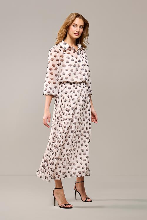 Nikita Plisse Rok Off White