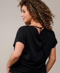 Raisy Top Zwart Maxi