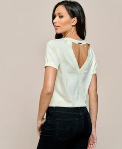 Reagan Top Off White