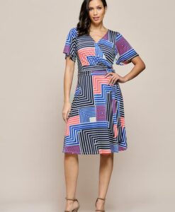 Regina Print Jurk Multi