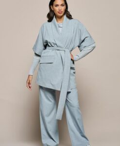 Roseline Blazer Lichtgrijs
