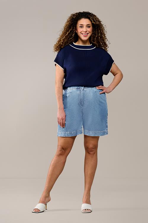 Louise Shorts Denim Blauw Maxi