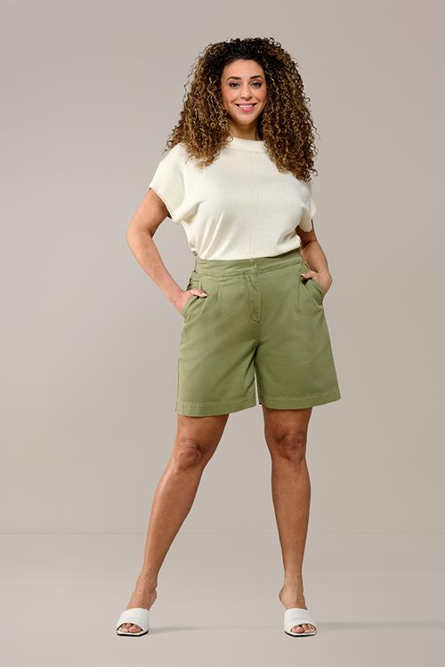 Louise Shorts Olijfgroen Maxi