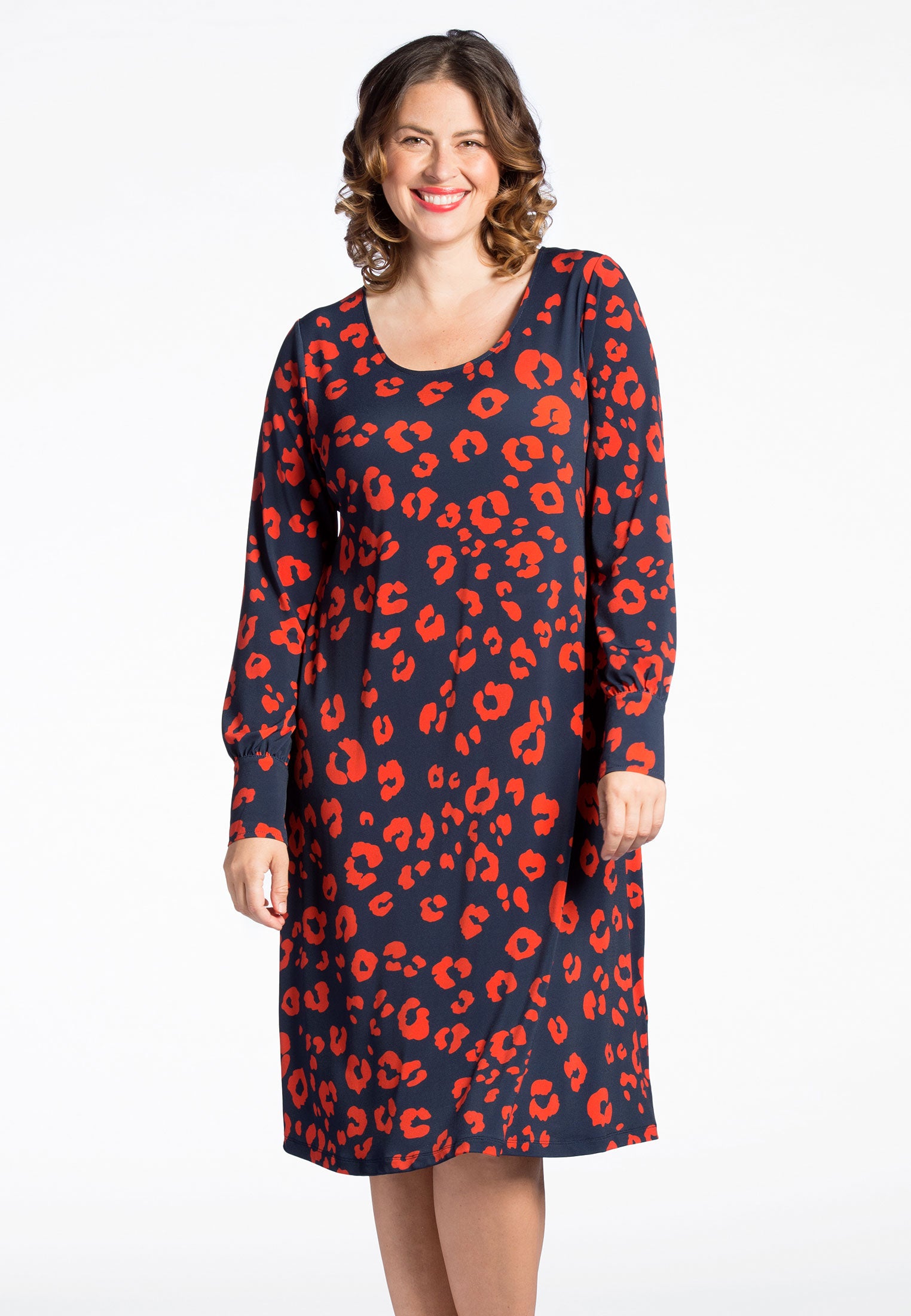 Yoek Jurk LEA | Blauw | Maat 50/52