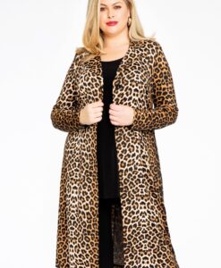 Yoek Lange blazer | Bruin | Maat 42/44
