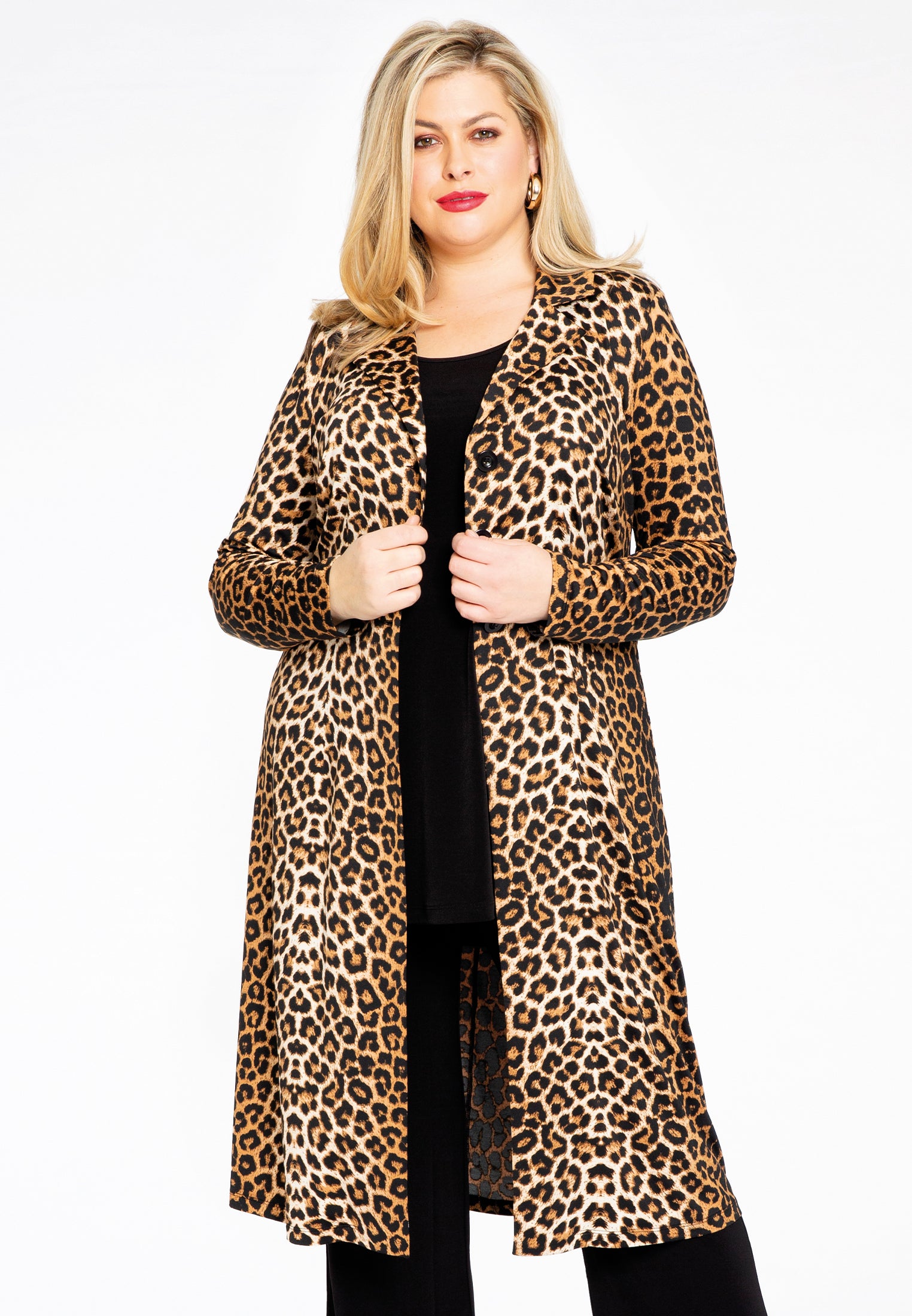 Yoek Lange blazer | Bruin | Maat 42/44