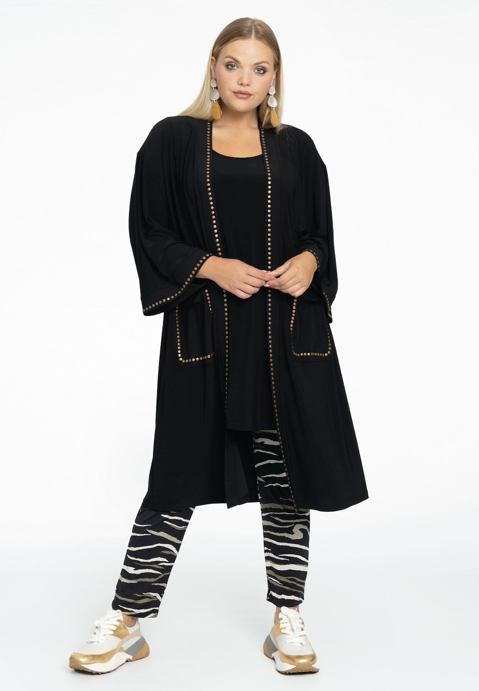 Yoek Kimonos | Zwart | Maat 54/56