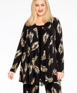 Yoek Vest PALM | Zwart | Maat 38/40