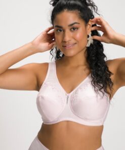 Grote Maten Steun beha, Dames, roze, Maat: 120F, Synthetische vezels/Katoen, Ulla Popken