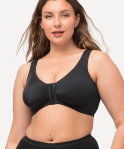 Grote Maten Bustier, Dames, zwart, Maat: 115D, Synthetische vezels/Elastaan, Ulla Popken