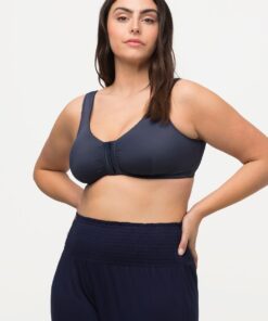 Grote Maten Bustier, Dames, blauw, Maat: 85D, Synthetische vezels/Elastaan, Ulla Popken