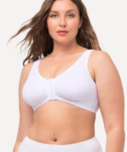 Grote Maten Bustier, Dames, wit, Maat: 125D, Synthetische vezels/Elastaan, Ulla Popken