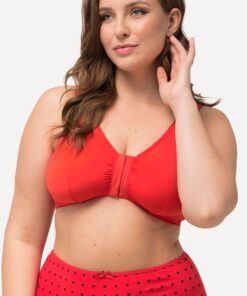 Grote Maten Bustier, Dames, rood, Maat: 95D, Synthetische vezels/Elastaan, Ulla Popken