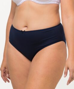 Grote Maten Slips, Dames, blauw, Maat: 54/56, Katoen, Ulla Popken