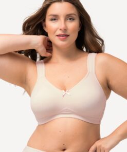 Grote Maten BH, Dames, roze, Maat: 85D, Synthetische vezels/Elastaan, Ulla Popken