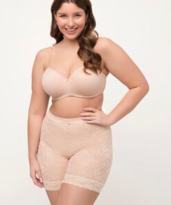 Grote Maten panty, Dames, oranje, Maat: 66/68, Synthetische vezels/Elastaan, Ulla Popken