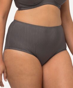 Grote Maten Midislips, Dames, bruin, Maat: 42/44, Katoen/Synthetische vezels, Ulla Popken