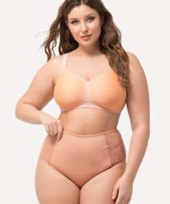 Grote Maten BH, Dames, oranje, Maat: 110D, Synthetische vezels/Elastaan, Ulla Popken