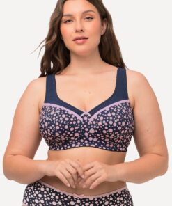 Grote Maten Steun beha, Dames, blauw, Maat: 125D, Synthetische vezels, Ulla Popken