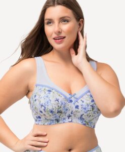 Grote Maten Steun beha, Dames, wit, Maat: 100F, Synthetische vezels, Ulla Popken