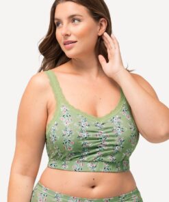 Grote Maten Set van 2 Bustiers, Dames, wit, Maat: 58/60, Katoen, Ulla Popken