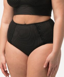 Grote Maten Shaping maxi-slip, Dames, zwart, Maat: 50/52, Synthetische vezels/Elastaan, Ulla Popken