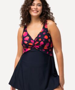 Grote Maten Badjurk, Dames, blauw, Maat: 46, Synthetische vezels, Ulla Popken