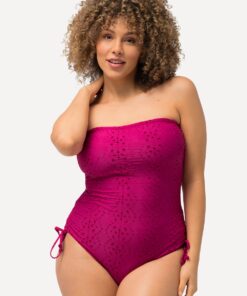 Grote Maten Badpak, Dames, roze, Maat: 50, Synthetische vezels/Elastaan, Ulla Popken