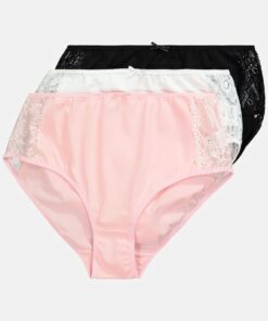 Grote Maten Midislips, Dames, wit, Maat: 58/60, Katoen/Synthetische vezels/Elastaan, Ulla Popken