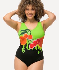 Grote Maten Badpak, Dames, zwart, Maat: 56, Polyester, Ulla Popken
