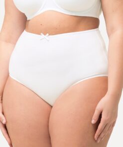 Grote Maten Maxislips, Dames, blauw, Maat: 46/48, Katoen, Ulla Popken