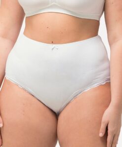 Grote Maten Maxi-slips, Dames, zwart, Maat: 46/48, Katoen/Synthetische vezels/Elastaan, Ulla Popken