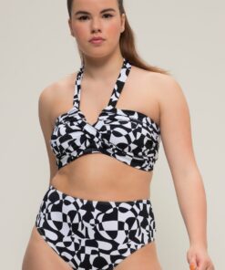 Grote Maten Bikinislip, Dames, zwart, Maat: 44, Synthetische vezels/Elastaan, Studio Untold