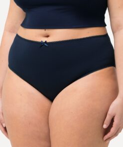 Grote Maten Midislips, Dames, wit, Maat: 58/60, Katoen, Ulla Popken