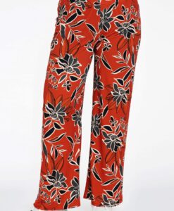 Yoek Broek MIX PRINT | Rood | Maat 42/44