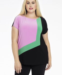 Yoek Shirt mouwloos COLOURBLOCK | Multi | Maat 42/44