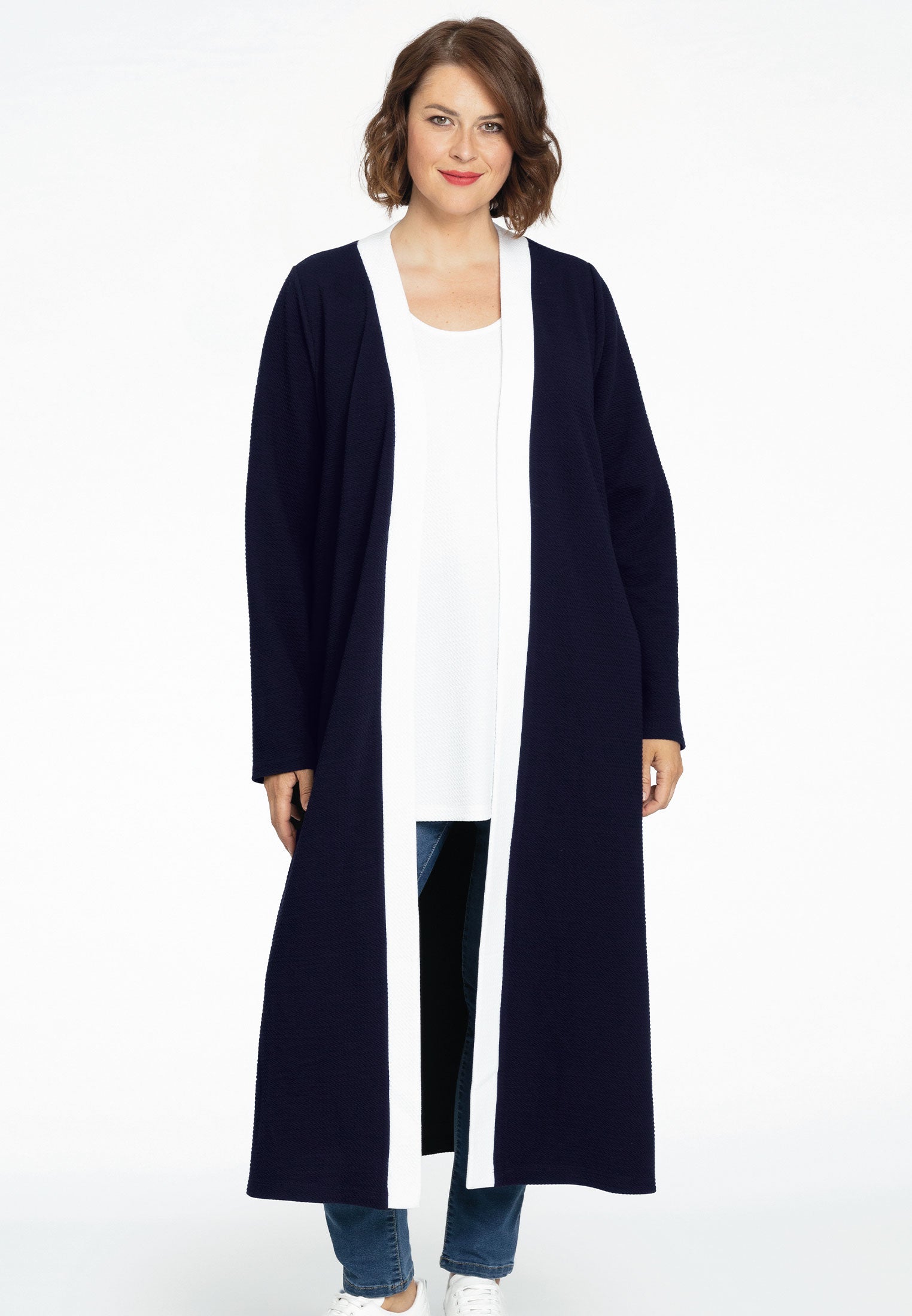 Yoek Lang vest | Blauw | Maat 38/40
