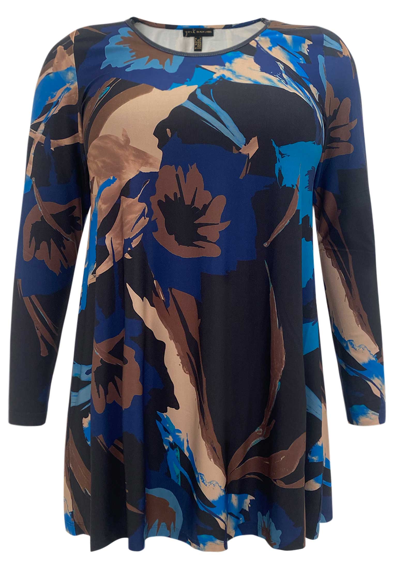 Yoek Tuniek wide bottom LYON | Blauw | Maat 38/40