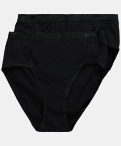 Grote Maten Jazzpants, Dames, zwart, Maat: 50/52, Katoen, Ulla Popken