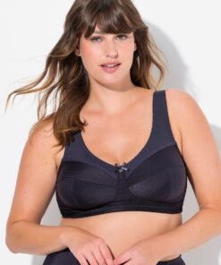 Grote Maten Kelly steun beha, Dames, grijs, Maat: 125G, Synthetische vezels, Ulla Popken