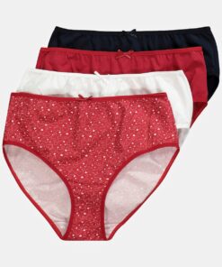 Grote Maten Midislips, Dames, wit, Maat: 58/60, Katoen, Ulla Popken