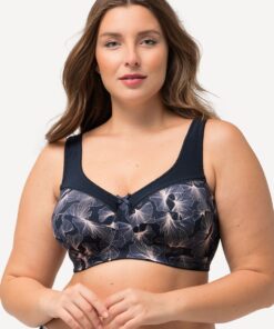 Grote Maten Steun beha, Dames, blauw, Maat: 100F, Synthetische vezels, Ulla Popken