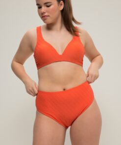 Grote Maten Bikinislip, Dames, oranje, Maat: 42, Synthetische vezels/Elastaan, Studio Untold