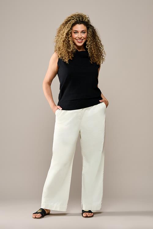 Castana Top Zwart Maxi