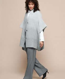 Aliza Poncho Grijs