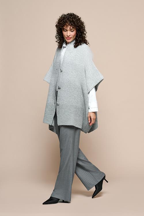 Aliza Poncho Grijs