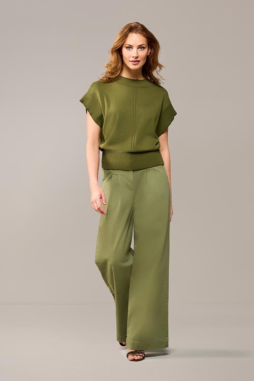 Belle Broek Olijfgroen