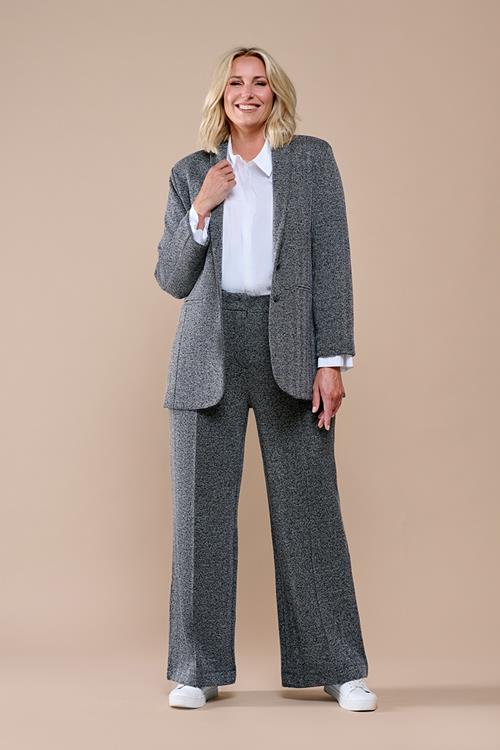 Brianna Blazer Grijs Maxi