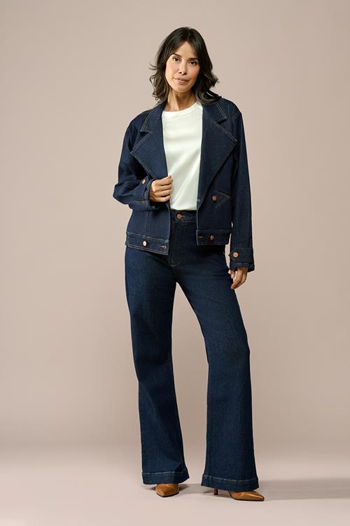 Caroline Tensen Oslo Jacket Denim Dark