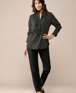 Caroline Tensen Rivers Print Blouse Zwart / Wit
